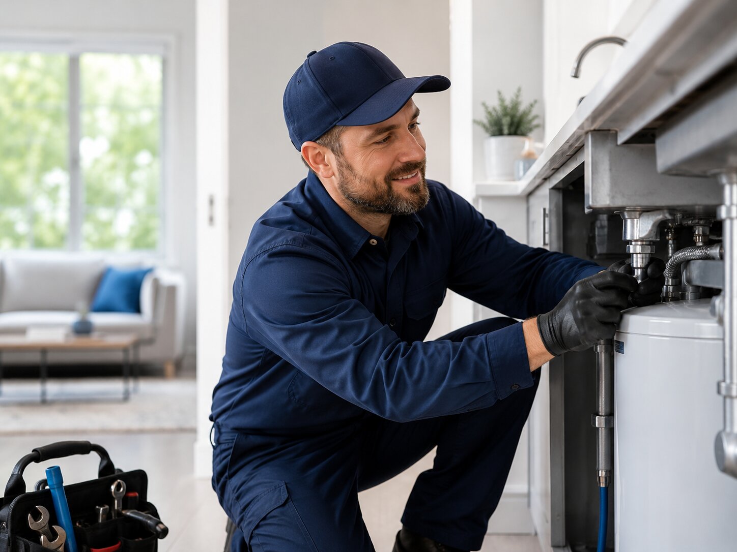 Plumbing team